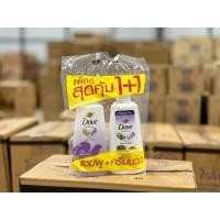 ราคา แพ็ค 1 1 โดฟ เเชมพูเเถม ครีมนวดผม 380 มล Dove Shampoo Conditioner 380 ml (22725963055)