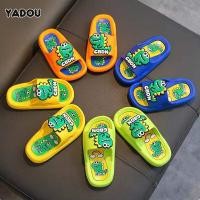 ราคา YADOU รองเท้าแตะสำหรับเด็กกันลื่นทนทานต่อการฉีกขาดลายการ์ตูนสำหรับเด็กชายรองเท้าแตะสำหรับใส่ในบ้านห้องน้ำ (13759101174)