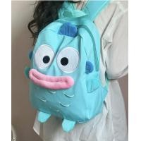 ราคา กระเป๋าเป้ลายการ์ตูนปลาการ์ตูนน่ารักกระเป๋าสะพายหลังสำหรับนักเรียนลายตลกน่าเกลียดความจุใหญ่กระเป๋าหนังสือแนวลำลองสไตล์เพรพพี้แมทช์ลุคง่าย (21599438235)