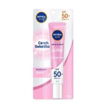 ราคา ราคาพิเศษ ของแท้ นีเวีย ซัน กันแดดผิวหน้า ออร่าเซรั่ม 30 ml เอสพีเอฟ50 PA (21680578528)
