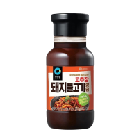 ราคา ซอสหมักหมูบลูโกกิ เกาหลี chungjungone spicy bulgogi sauce for pork 고추장돼지불고기양념 280g (22174930778)