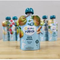 ราคา Пюре фруктовое детское ФрутоНяня 90 грамм Fruit puree for children FrutoNyanya 90 grams น้ำซุปข้นผลไม้สำหรับเด็ก ฟรุต 90 กรัม (22847062535)