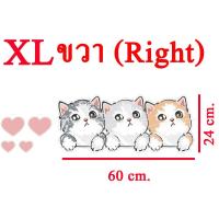 ราคา พร้อมส่ง จากไทย 3 ตัว ชุด สติกเกอร์แมว หมา น่ารัก กันน้ํา ลายแมว หมาตลก สติ๊กเกอร์ติดรถ ติดแอร์ ฯลฯ สําหรับตกแต่งรถยนต์ สติ๊กเกอร์ปิดรอยขีดข่วน (22092975357)