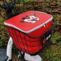 ราคา หนังกันน้ำแบบใหม่มาตรฐานจีนรถจักรยานไฟฟ้าตะกร้าด้านหน้าตะกร้าด้านในตะกร้าด้านในมีซับในผ้าคลุมจักรยานด้านหน้า (20697287726)