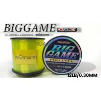 ราคา สายเอ็นตกปลา BIGGAME เหลืองสะท้อน เอ็นเหนียวมากกก (22773689556)