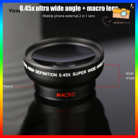 ราคา SOE เลนส์ภายนอกเลนส์โทรศัพท์มือถือแบบ2 In 1 0 45x เลนส์มุมกว้างเลนส์ไมโคร5x (22133886004)