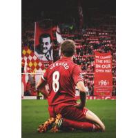 ราคา โปสเตอร์ Steven Gerrard สตีเวน เจอร์ราร์ด Liverpool ลิเวอร์พูล The Kop เดอะค็อป YNWA Poster ฟุตบอล ตกแต่งผนังบ้าน แต่งร้าน บาร์ ออฟฟิศ คาเฟ่ ร้านคนไทย 77poster (16079185606)