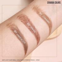 ราคา SIVANNA COLORS MIST LIGHT GAZE SMALL GOLD BARS EYEBROW PENCIL HF933 ดินสอเขียนคิ้วเนื้อนิ่ม (14977457732)