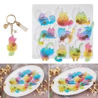 ราคา พร้อมส่งจากไทย แม่พิมพ์พวงกุญแจน้องแมว มีรูสําหรับทําจี้พวงกุญแจ (22959594150)