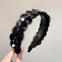 ราคา Ball head wig hair circle bud head fluffy natural full real hair low ball head artifact (21745820426)