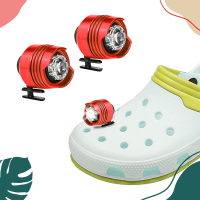 ราคา ไฟติดรองเท้า LED ไฟฉายพกพา ไฟ led กันน้ํา กันน้ำได้ เหมาะวิ่งกลางคืน แคมป์ปิ้ง ไฟติดรองเท้า (20223694604)