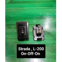 ราคา Box Switch ช่องสวิทช์ Mistubishi Strada L200 พร้อมสวิทช์จิ๋ว เปิด ปิด LED 3ขา และ สวิทช์ 3ทาง On Off On ให้เลือกใช้งาน ตรงรุ่น ไม่ต้องดัดแปลง ราคาต่อ 1 ตัว (22369533724)