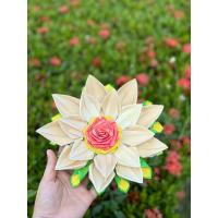 ราคา กระทงใบลาน กระทงสุโขทัย กระทงคละสี ขนาด7 8นิ้ว (22970766646)