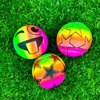 ราคา ลูกบอลสีสายรุ้ง คละลาย ขนาด 9 นิ้ว มีตาข่าย Ball ลูกบอลชายหาด ฟุตบอลเด็ก ลูกบอล บอลยาง (22904005235)