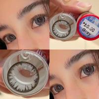 ราคา Icy x gray ฝาแดง บิ๊กอายสีเทา ลายฮิต เกล็ดน้ำแข็ง สวยแบ๊วสุดๆ (22021667526)