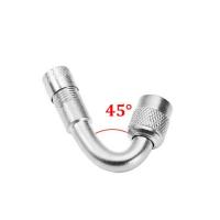 ราคา WUSUO ทองเหลือง รถจักรยานยนต์ หัวสูบลม เครื่องมือรถยนต์ 45 90 135 องศา รถจักรยานยนต์ ก้านวาล์วเงินเฟ้อ อะแดปเตอร์ขยายวาล์วท่อยาง อะแดปเตอร์วาล์วงอ ท่อต่อ (22422984532)