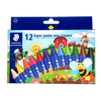 ราคา KTS ดินสอสีเทียน Staedtler Super Jumbo Wax Crayons 12สี (17457286522)