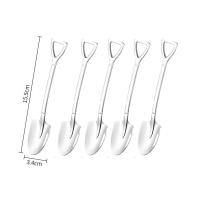 ราคา 10 ชิ้น 304 ช้อนสแตนเลส มัลติฟังก์ชั่อาหารผลไม้ช้อนแตงโม ไอศครีมขนมช้อน ตักซุปช้อน สำหรับห้องครัวที่บ้านหรือร้านอาหาร (22510911480)