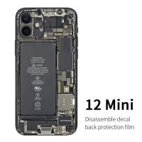 ราคา ฟิล์มหลังด้าน ฟิล์มถอดแยกชิ้นส่วนเมนบอร์ดลายพราง สำหรับ iPhone 16 Pro Max 15 Pro Max 14 Pro Max 13 Pro Max 12 Pro Max 11 Pro XS Max Mini X XR SE 2020 8 7 6 6s 16 Plus ฟิล์มหลัง ไอโฟน (16565686714)