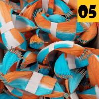 ราคา กลีบกระทงเปลือกข้าวโพด กลีบกระทง กลีบดอกบัว กระดาษคละสี 1 มัดมี 20 กลีบ (22981411481)