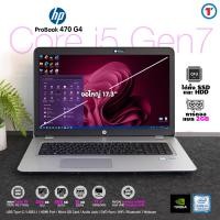 ราคา โน๊ตบุ๊ค HP Probook 470 G4 Core i5 GEN 7 RAM 16 GB SSD 256 GB HDD 500 GB ขนาด 17 3 นิ้ว HD จอใหญ่ มีการ์ดจอแยก Webcam BT Wifi Refurblished used 2024 มีประกัน พร้อมบริการหลังการขาย By Totalsolution (10