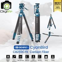 ราคา Benro Tripod CyanBird CB259CFK Carbon Fiber FS20Pro ขาตั้งกล้อง น้ำหนักเบา กลับหัว กางราบได้ Digilife Thailand (21713793646)