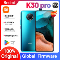 ราคา Xiaomi Redmi K30 Pro สมาร์ทโฟน5G K30 5G 6 67 Inch Snapdragon 865 5G 64MP แบตเตอรี่4700MAh ใช้โทรศัพท์95 ใหม่ (22794915065)