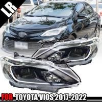 ราคา โคมไฟหน้า โคมโปรเจคเตอร์ สำหรับ TOYOTA VIOS โตโยต้า วีออส ปี 2017 2022 ไม่รวมชุดหลอดไฟ กดเลือกข้างได้นะคะ (22625837987)
