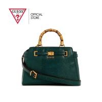 ราคา GUESS กระเป๋า รุ่น KB950606 SIBEL 2 COMP SATCHEL GREEN สีเขียว (22616237743)