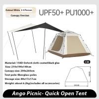 ราคา Naturehike Ango Picnic Automatic Tent 3 4 Person family park canopy sunshade quick open outdoor camping tent (22074417464)