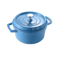 ราคา ZWILLING STAUB หม้อเคลือบ 20 ซม หม้อเหล็กหล่อ ครัวเรือน หม้อซุปอเนกประสงค์ หม้อตุ๋น หม้อตุ๋น ใหม (22754922543)