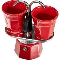 ราคา Bialetti Set Mini Express Red 2ถ้วย สีแดง หม้อต้มกาแฟ moka pot (17443296631)