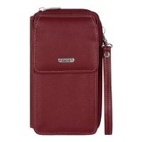 ราคา Jacob International กระเป๋าสตางค์ผู้หญิง ใส่มือถือได้ V32176 ชมพูเขียวม่วงแดงน้ำตาลดำ (21536682664)