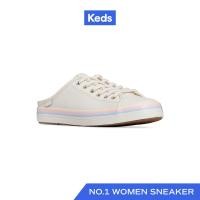 ราคา KEDS รองเท้าผ้าใบหนัง เปิดส้น รุ่น KICKSTART MULE LEATHER FOXING STRIP สีครีม WH67775 (21563960652)