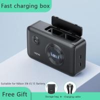 ราคา กล้อง EN EL15 LLLLano ช่องชาร์จแบตเตอรี่จอแสดงผลดิจิตอลพร้อมฟังก์ชั่นที่เก็บข้อมูล SD Card สำหรับ Nikon Z5 Z6 Z6III D7100 ZF D7000 Z7 Z8 D810 D7200ที่ชาร์จกล้อง D7500 (23033290915)