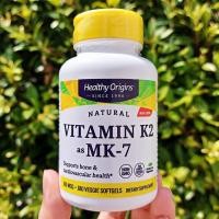 ราคา วิตามินเค2 Vitamin K2 as MK 7 Natural 100 mcg 180 Veg Softgels Healthy Origins K 2 (9676949460)