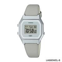 ราคา Casio นาฬิกาข้อมือผู้หญิง สายหนังแท้ รุ่น LA680WEL LA680WEGLLA680WEL 3DFLA680WEL 8DFLA680WEGL 4 LA680WEGL 5 (22307973391)