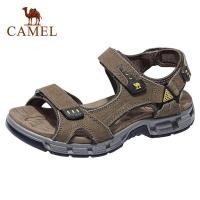 ราคา อูฐผู้ชายรองเท้าแตะหนังรองเท้าชายหาดรองเท้าแฟชั่นระบายอากาศกลางแจ้ง k922307847 (793324465)