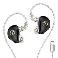 ราคา TRN ST7 Earphones 2DD 5BA Seven Unit Hybrid In Ear Headphones HiFi Wired With Microphone Headset (21688753158)