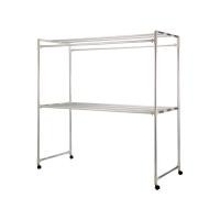 ราคา ราวตากผ้าสแตนเลส 8 เส้น ขนาด150x60x150cm สีเงิน HA 30 (21516049544)