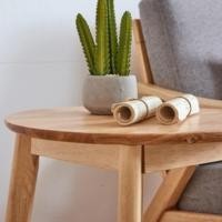 ราคา โต๊ะกลางไม้ยางพารา โต๊ะข้างเตียง โต๊ะข้างโซฟา T 454554 2R (21338160437)