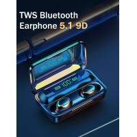 ราคา ecouteur bluetooth sans fil TWS 5 1 Bluetooth Earphones Charging Box Wireless Headphone 9D Stereo Sports Headsets With Microphon (11646170137)