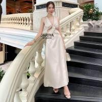 ราคา พร้อมส่ง S XL เดรสยาว ผ้าสีพื้นเรียบหรู ดูผู้ดีมากค่ะ สวย ชุดไปงาน ออกงาน ชุดไปงานแต่ง ชุดราตรี หรู ดูแพง ชุดเพื่อนเจ้าสาว jry (21542147466)