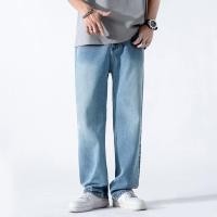 ราคา JOJO BOY พร้อมส่ง กางเกงยีนส์ทรงตรงสีน้ำเงินซักผ้า สไตล์เกาหลี เทรนด์แฟชั่น ลำลองและอเนกประสงค์ สไตล์พื้นฐาน ดูสูงและดูผอม (22820752255)