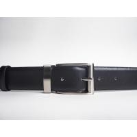 ราคา เข็มขัดหนังซาฟเฟียโน 1 3 หัวหนีบ Saffiano leather belt (21544038091)
