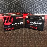 ราคา แบตเตอรี่ มอเตอร์ไซค์ MAGNUM Black Series YTX 9 12V 9AH Made in Thailand (1855648560)