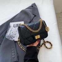 ราคา กระเป๋าสไตล์ชาแนลแฟชั่นฝรั่งเศสกระเป๋าทรงสี่เหลี่ยมใบเล็กมีโซ่ลายข้าวหลามตัดแบบใหม่สำหรับผู้หญิงกระเป๋าสะพายข้างเนื้อสัมผัสดีเรียบง่ายสำหรับคนส่วนน้อย2023 (21006146280)