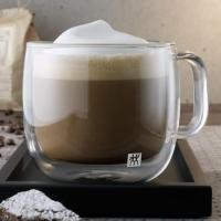 ราคา German Zwilling Glass Cup Espresso Coffee Cup Tea Cups Mugs Double Layers Glass Cup Dessert Cup Bowl (22465384793)
