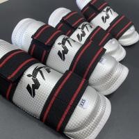 ราคา 4ชิ้น สนับแข้ง สนัยแขนขา สนับขา สนับแขน เทควันโด PU อุปกรณ์ที่นักเทควันโด มวย เป้าล่อ shin arm guard shin protector arm protector taekwondo karate boxing judo (11207073689)