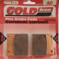 ราคา ผ้าเบรคหลัง Goldfren no 016 สำหรับ KAWASAKI z250 ปี78 81 zxr400 750 ปี89 03 SUZUKI GSX250400600750 ปี88 06 Goldfren N (20871317428)